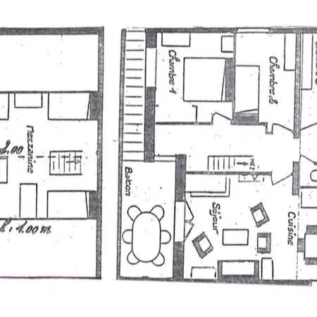 Spacieux, 9 Personnes, 3 Chambres, 1 Mezzanine - Ara101